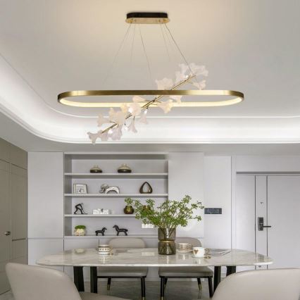 Lustre LED regulável em cabo LED/65W/230V 3000-6500K + comando à distância