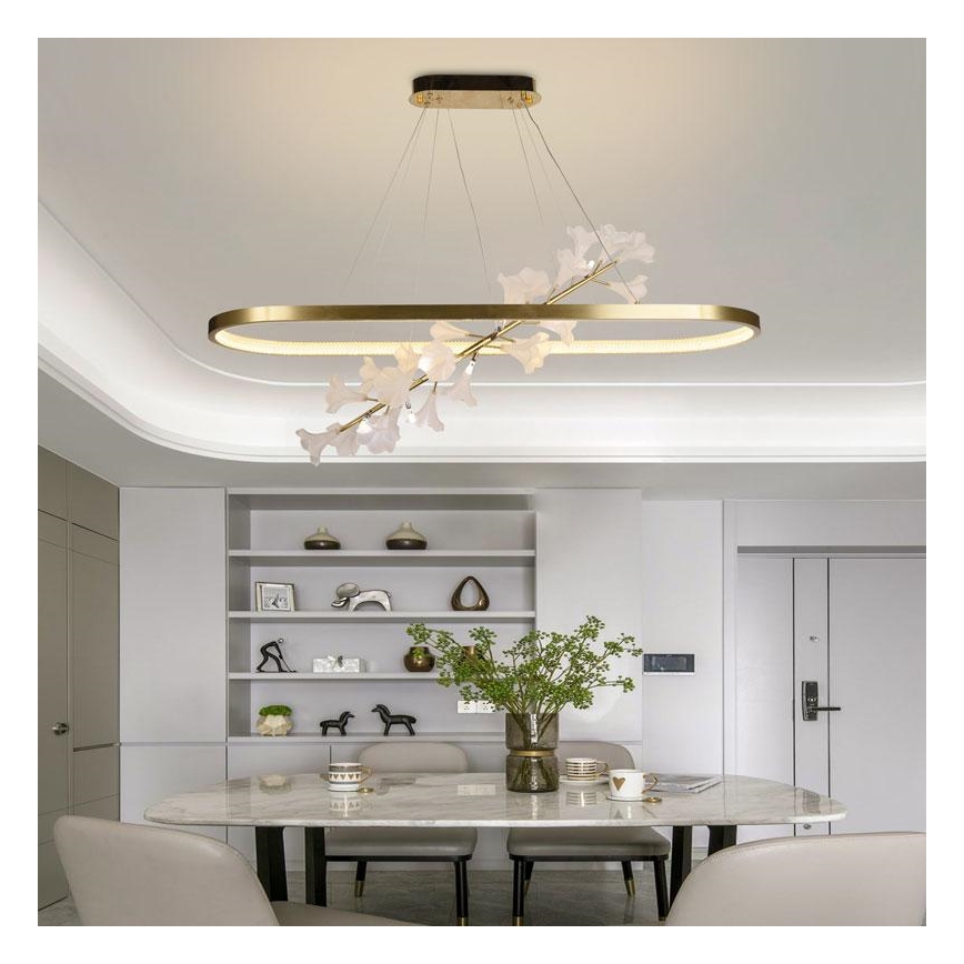 Lustre LED regulável em cabo LED/65W/230V 3000-6500K + comando à distância