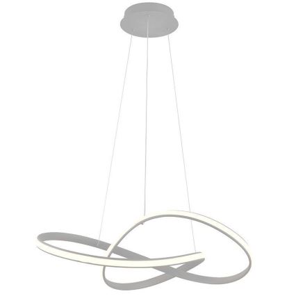 Lustre LED regulável em cabo LED/70W/230V 3000-6500K diâmetro 55 cm + comando à distância