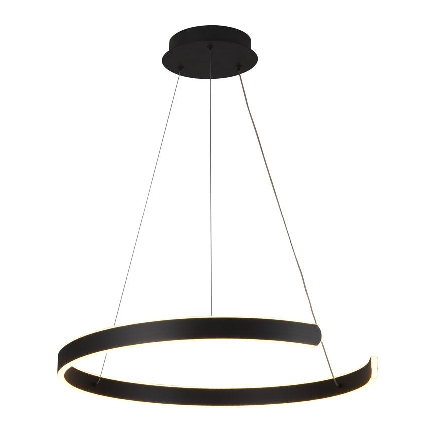 Lustre LED regulável em cabo LED/70W/230V 3000-6500K diâmetro 60 cm + comando à distância