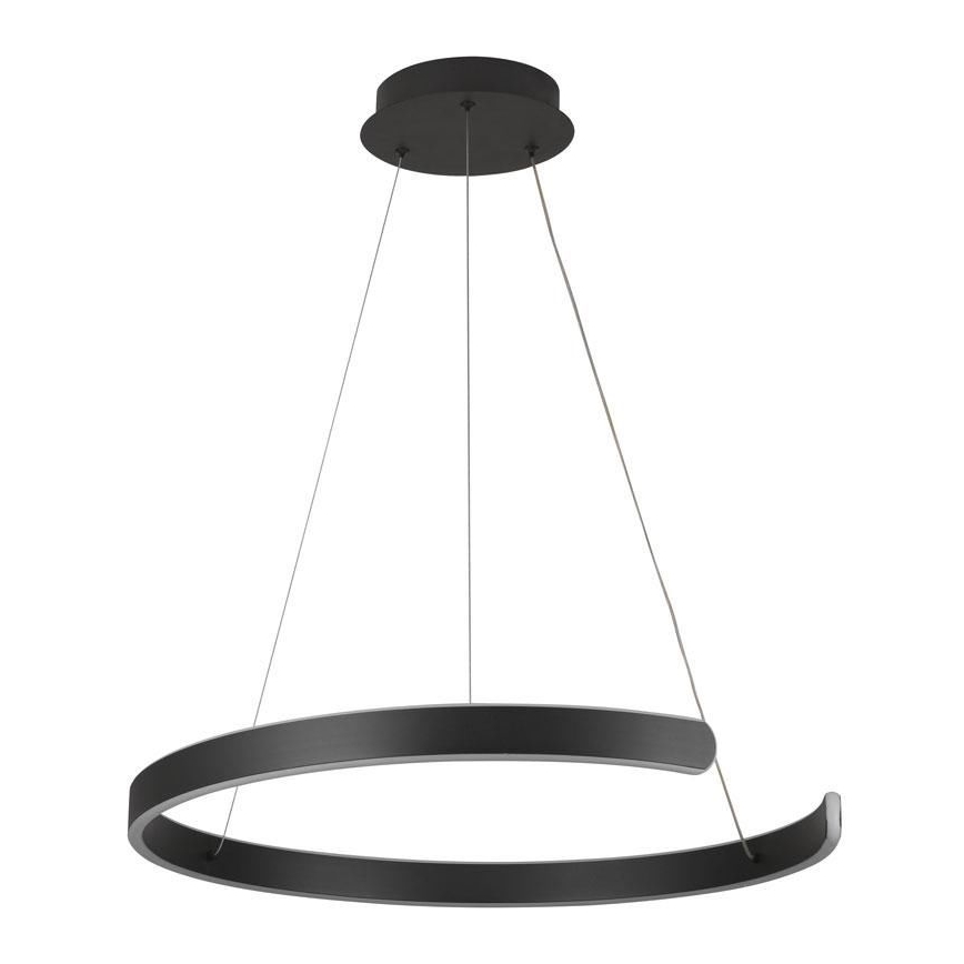 Lustre LED regulável em cabo LED/70W/230V 3000-6500K diâmetro 60 cm + comando à distância