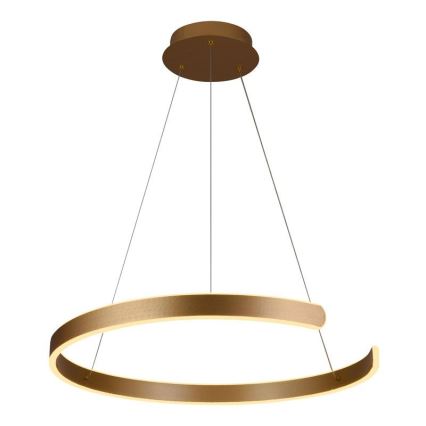 Lustre LED regulável em cabo LED/70W/230V 3000-6500K diâmetro 60 cm + comando à distância