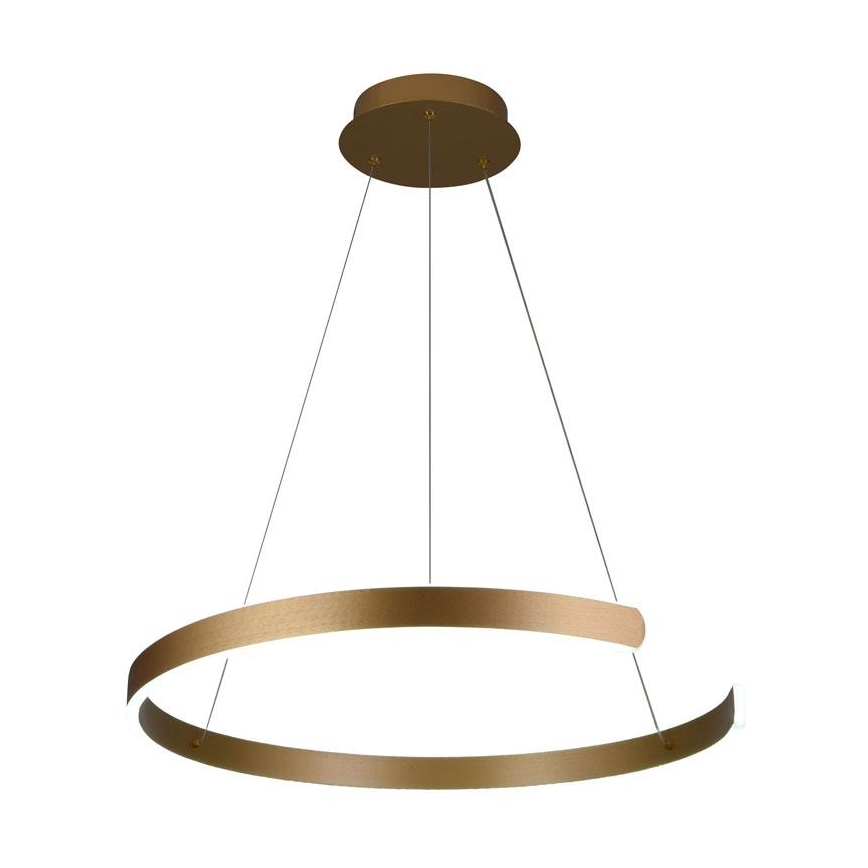 Lustre LED regulável em cabo LED/70W/230V 3000-6500K diâmetro 60 cm + comando à distância