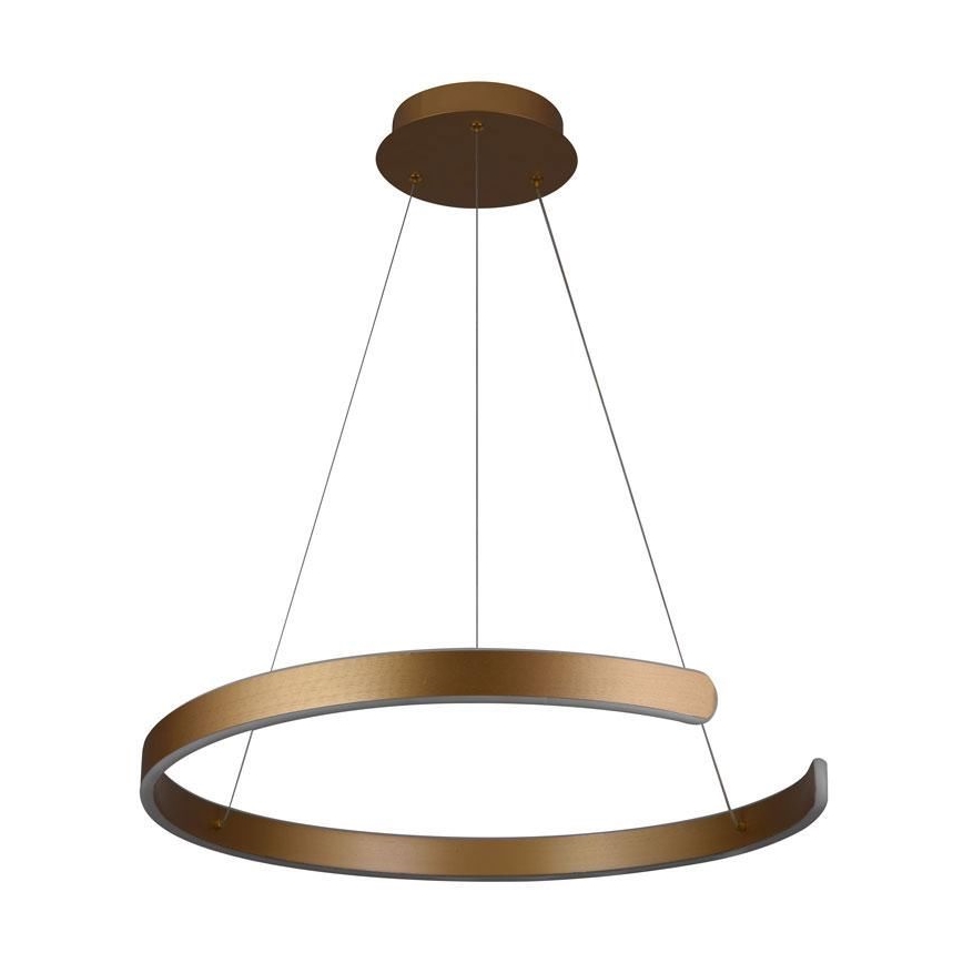 Lustre LED regulável em cabo LED/70W/230V 3000-6500K diâmetro 60 cm + comando à distância