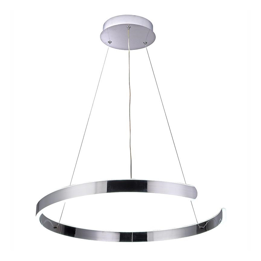 Lustre LED regulável em cabo LED/70W/230V 3000-6500K diâmetro 60 cm + comando à distância