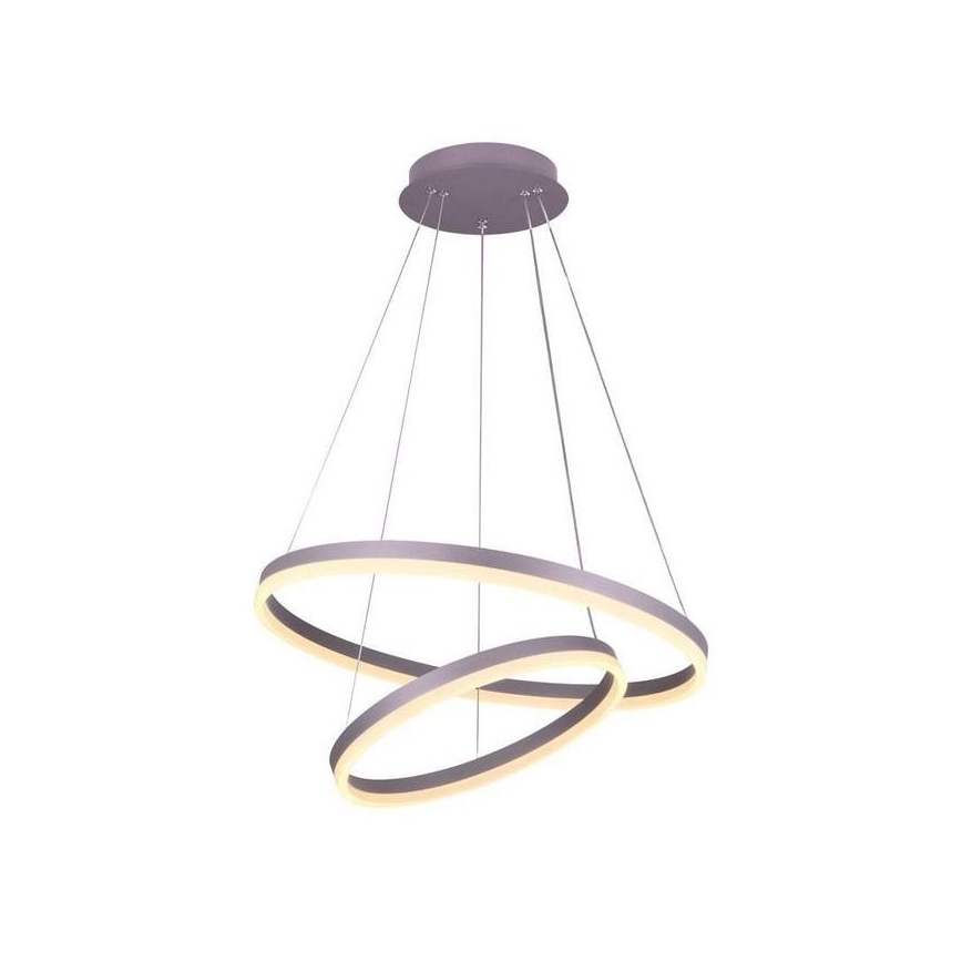 Lustre LED regulável em cabo LED/70W/230V 3000-6500K diâmetro 60 cm + comando à distância