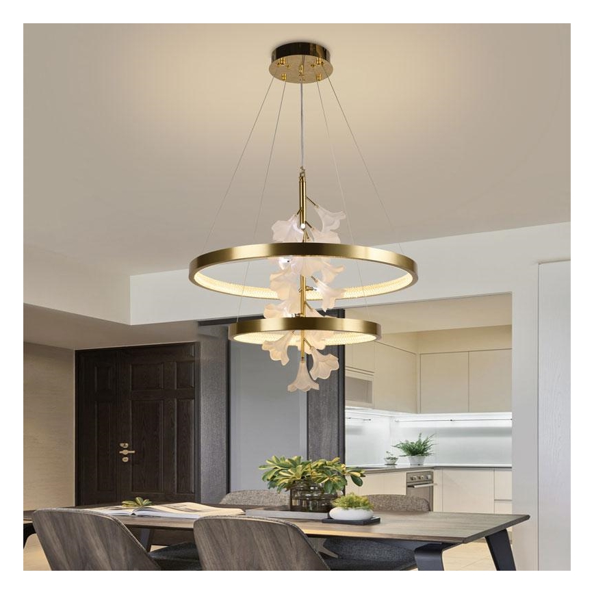 Lustre LED regulável em cabo LED/70W/230V 3000-6500K + comando à distância