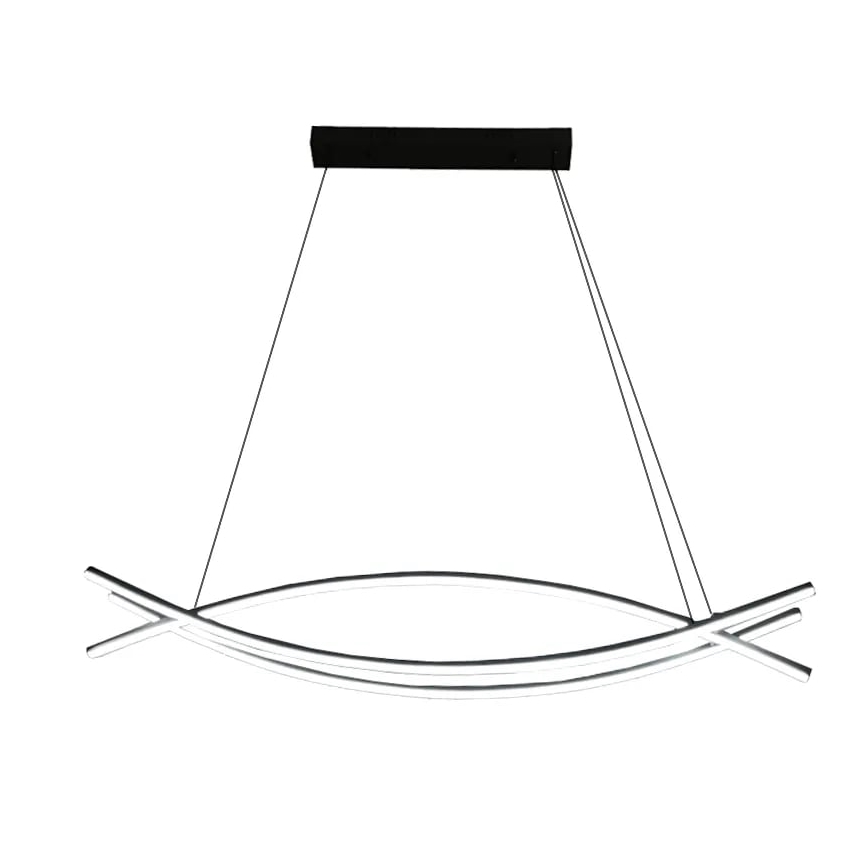 Lustre LED regulável em cabo LED/70W/230V 3000-6500K + comando à distância