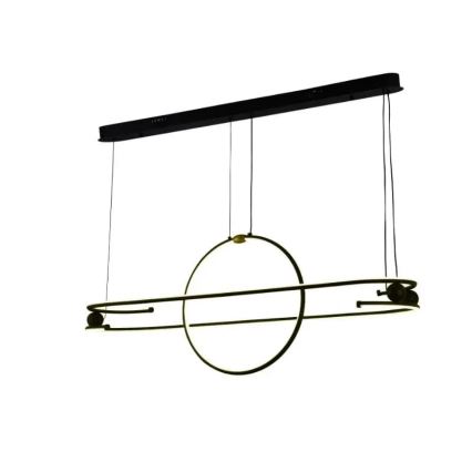 Lustre LED regulável em cabo LED/95W/230V 3000-6500K + comando à distância