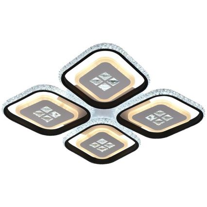 Lustre de teto LED regulável LED/130W/230V 3000-6500K + controlo remoto