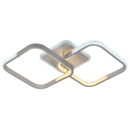 Lustre de teto LED dimmerizável LED/55W/230V 3000-6500K com controlo remoto