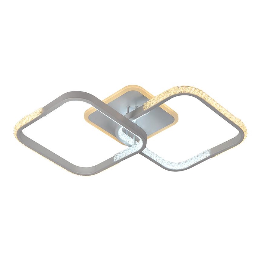 Lustre de teto LED dimmerizável LED/55W/230V 3000-6500K com controlo remoto