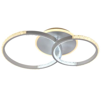 Lustre de teto LED dimmerizável LED/55W/230V 3000-6500K + controlo remoto