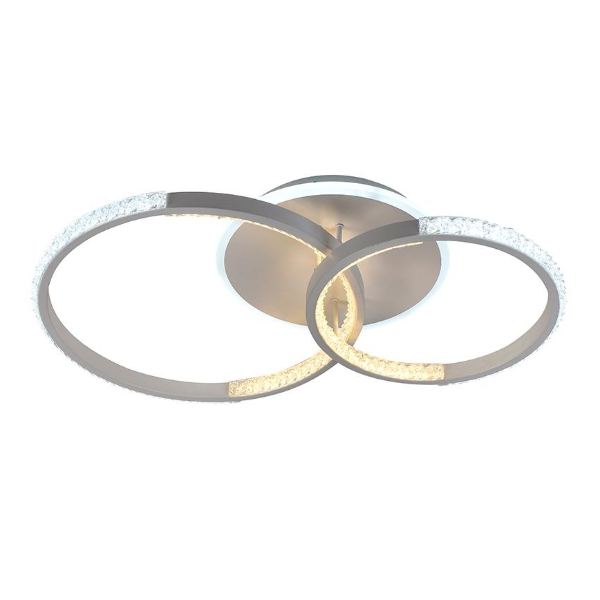 Lustre de teto LED dimmerizável LED/55W/230V 3000-6500K + controlo remoto