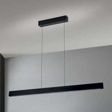 Lustre LED dimmerizável em cabo TARA LED/44W/230V 2700/3800/4500/5700K preto