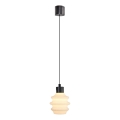 Lustre LED em cabo CACTUS LED/3W/230V 3000K preto/branco