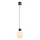 Lustre LED em cabo CACTUS LED/3W/230V 3000K preto/branco