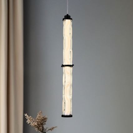 Lustre LED em cabo CORTE LED/18W/230V preto