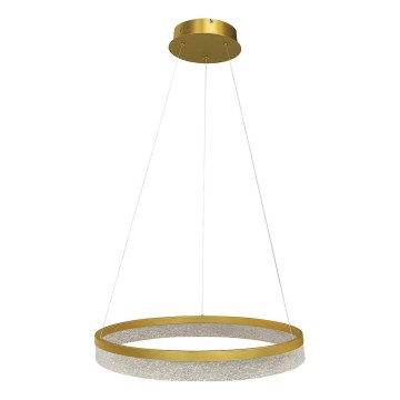 Lustre LED em cabo GALA LED/25W/230V Ø 50 cm dourado