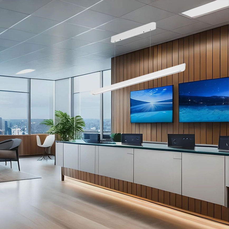 Lustre LED com cabo LED/36W/230V 3000/4000/6400K branco