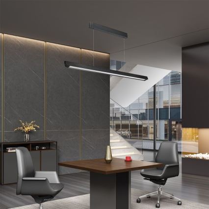 Lustre LED com cabo LED/36W/230V 3000/4000/6400K preto