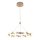 Lustre LED em cabo MARS LED/50W/230V 3000K dourado