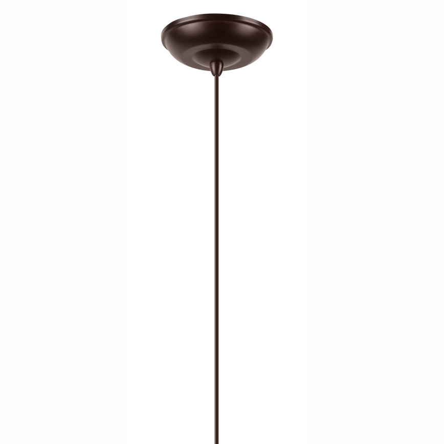 Lustre LED suspenso em cabo NOEL 1xE27/60W/230V castanho