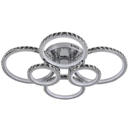 Lustre de teto LED dimmerizável LED/205W/230V 3000-6500K com controlo remoto