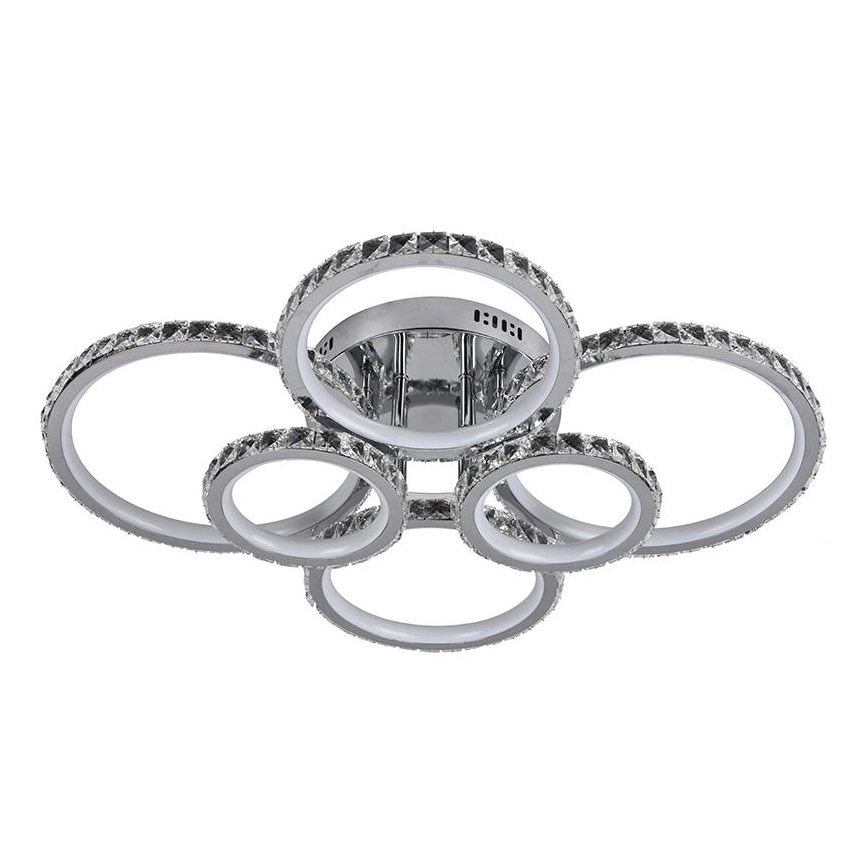 Lustre de teto LED dimmerizável LED/205W/230V 3000-6500K com controlo remoto