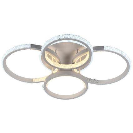 Lustre de teto LED dimmerizável LED/80W/230V 3000-6500K + controlo remoto