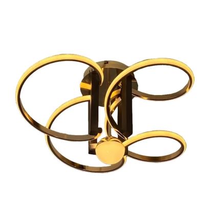 Lustre de teto LED dimmerizável LED/80W/230V 3000-6500K com controlo remoto