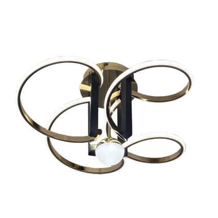 Lustre de teto LED dimmerizável LED/80W/230V 3000-6500K com controlo remoto