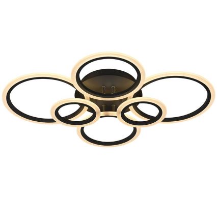 Lustre de teto LED dimmerizável LED/85W/230V 3000-6500K + controlo remoto