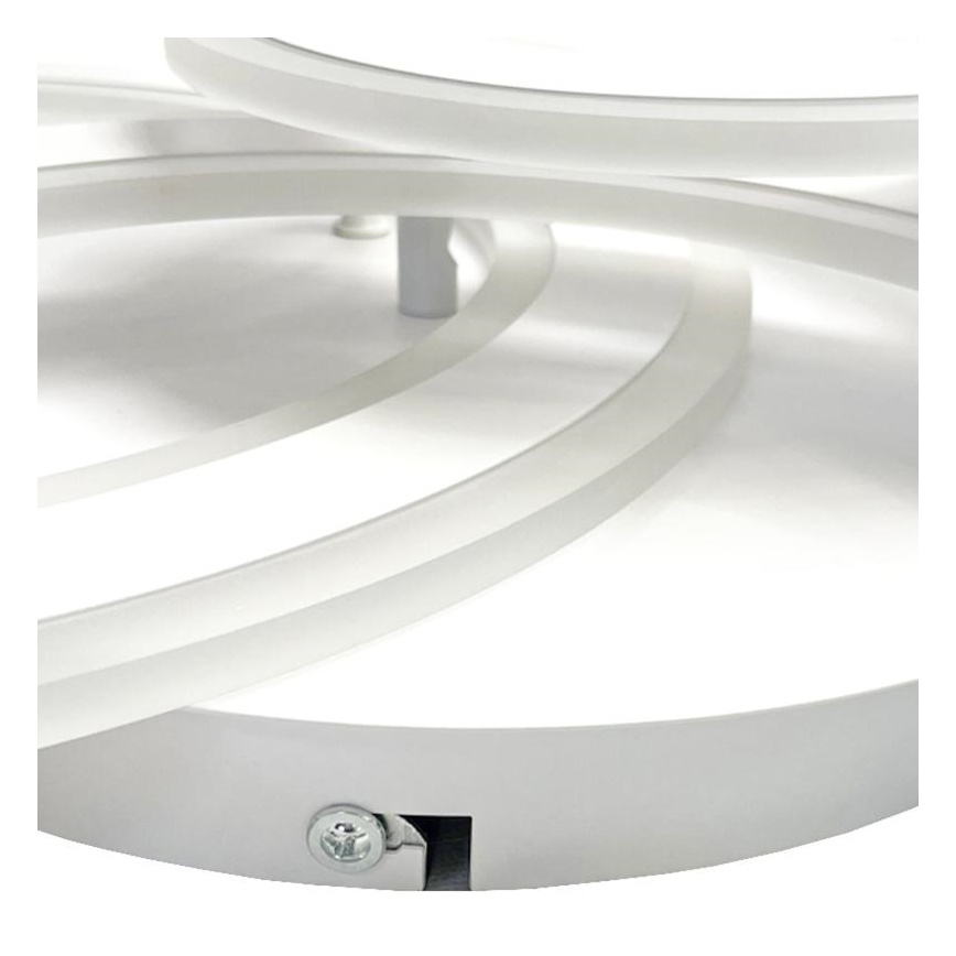 Lustre de teto LED dimmerizável LED/90W/230V 3000-6500K + controlo remoto