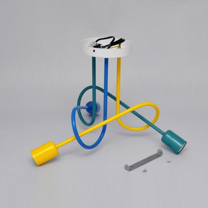 Lustre de teto infantil LED OXFORD 3xE27/15W/230V