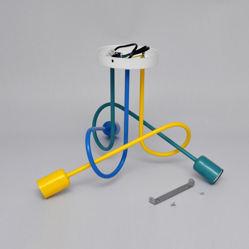 Lustre de teto infantil LED OXFORD 3xE27/15W/230V