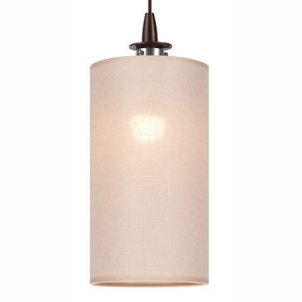Lustre LED suspenso em cabo NOEL MINI 1xE27/60W/230V bege