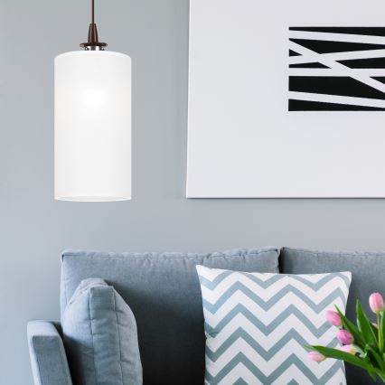 Lustre LED suspenso em cabo NOEL MINI 1xE27/60W/230V branco