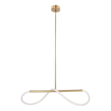 Lustre LED pendente em cabo SUPREME LED/22W/230V 100 cm dourado