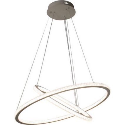 Lustre LED regulável com suspensão por cabo LED/150W/230V 3000-6500K + controlo remoto