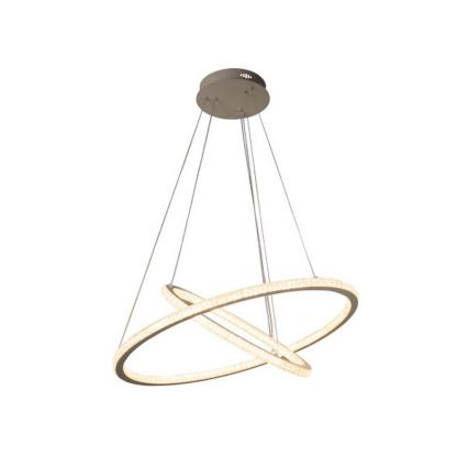 Lustre LED regulável com suspensão por cabo LED/150W/230V 3000-6500K + controlo remoto