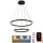 Lustre LED regulável em cabo LED/130W/230V 3000-6500K diâmetro 60 cm + controlo remoto