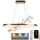 Lustre LED regulável em cabo LED/65W/230V 3000-6500K + comando à distância