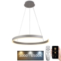 Lustre LED regulável em cabo LED/70W/230V 3000-6500K diâmetro 60 cm + comando à distância
