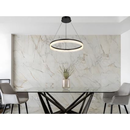 Lustre LED dimerizável suspenso por cabo ALIANZ LED/60W/230V 3000–6000K Ø 80 cm + comando remoto