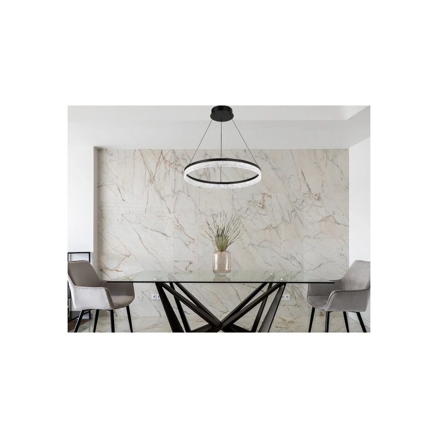 Lustre LED dimerizável suspenso por cabo ALIANZ LED/60W/230V 3000–6000K Ø 80 cm + comando remoto