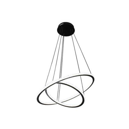 Lustre LED regulável suspenso por cabo LED/150W/230V 3000–6500K + controlo remoto