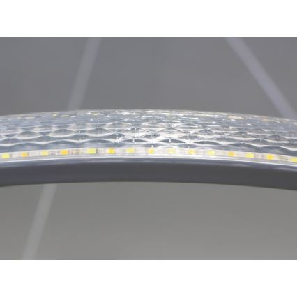 Lustre LED dimerizável suspenso em cabo LED/55W/230V 3000-6500K Ø 60 cm + controlo remoto