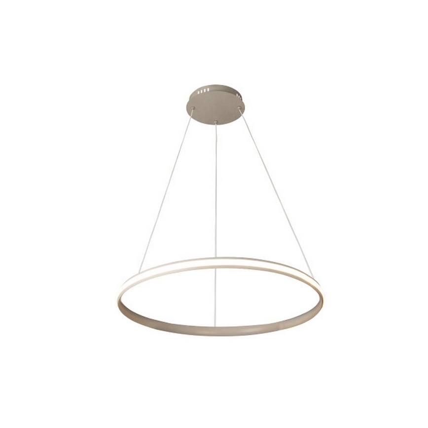 Lustre LED dimerizável suspenso por cabo LED/55W/230V 3000-6500K Ø 60 cm + controlo remoto