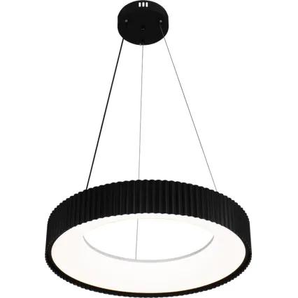 Lustre LED dimerizável suspenso por cabo LED/75W/230V 3000-6500K Ø 49 cm + controlo remoto